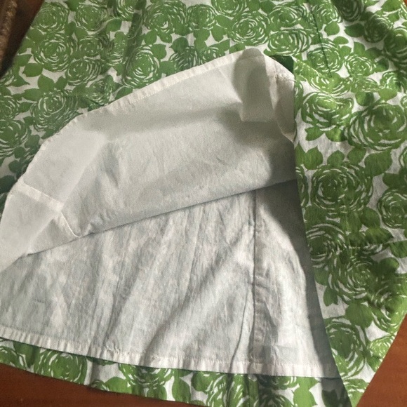 Boden Floral Sheath Dress Green White 10R Preppy Summer Business Casual Classic - Picture 10 of 12